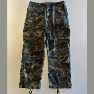 Supreme Cargo Pants Branch Woodland Camo Size 34